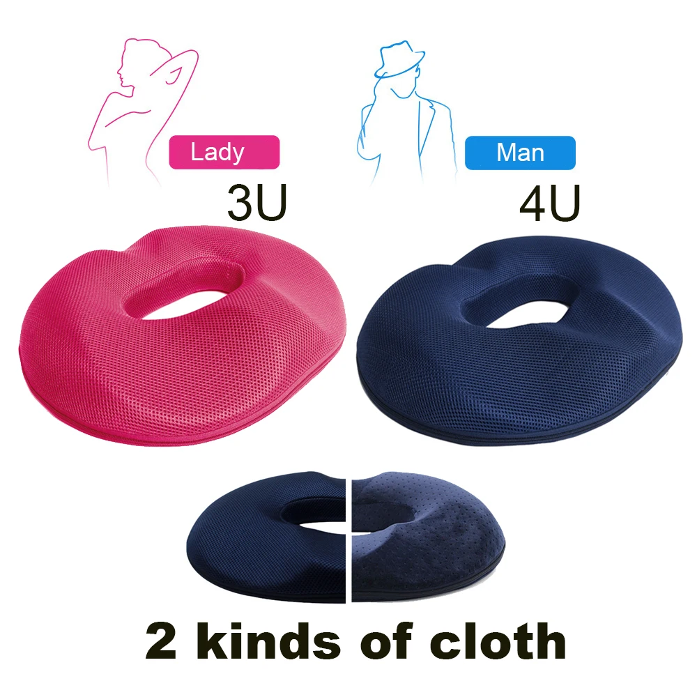 Donut Pillow Hemorrhoid Seat Cushion Tailbone Coccyx Orthopedic Medical