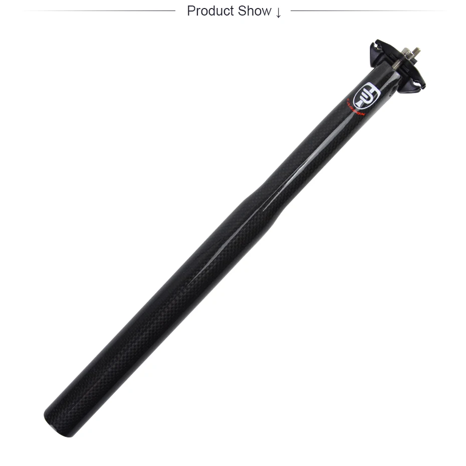 Подседельный штырь DODICI 3K 27 2/30 8/31 6 мм 400 мм|seat post|bicycle seat postcycling post |