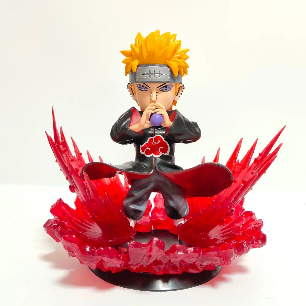 Экшн фигурка из ПВХ аниме Наруто Шипуден обезболивающая Akatsuki Rinnegan Pein Pain Naruto