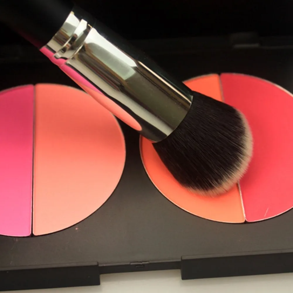 

1 pc 4 Colors Contour Powder Kit Professional Makeup Face Pressed Powder Repair Capacity Powder Palette 4 Colors Blush Blusher