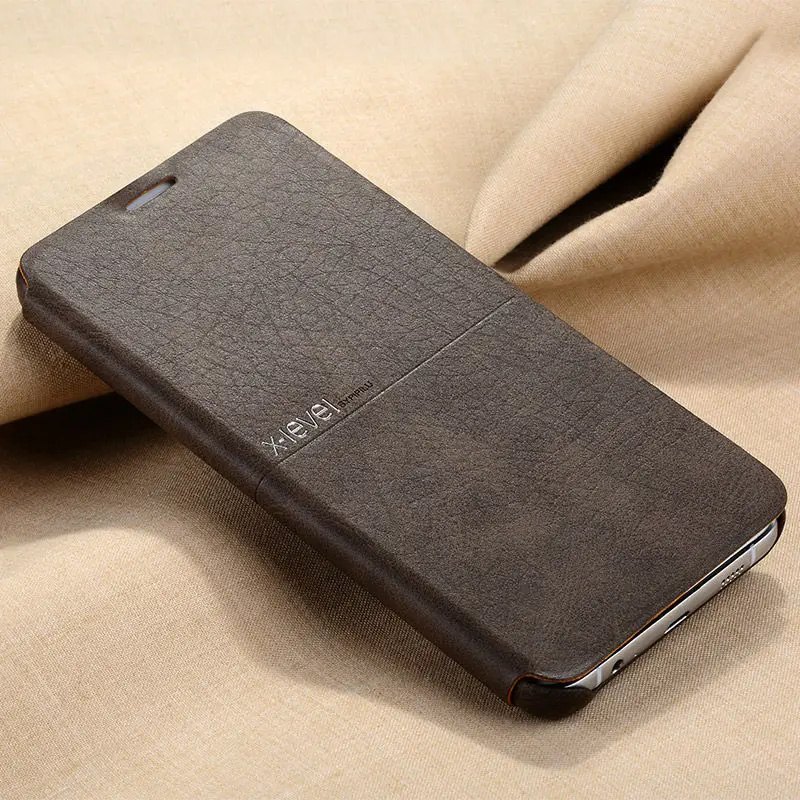 

X-Level New Leather Phone Case For Samsung Galaxy Note 5 Ultra thin Flip Full Protective Cover For Samsung Note5