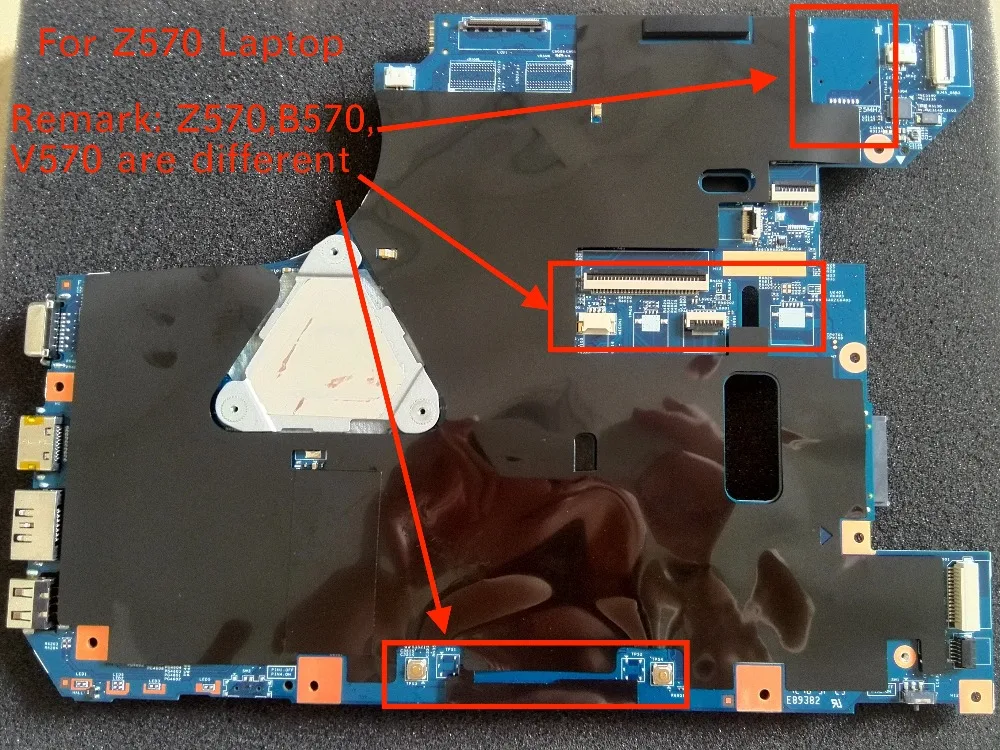 

Free Shipping Original Tested For Lenovo Z570 48.4PA01.021 Notebook Motherboard