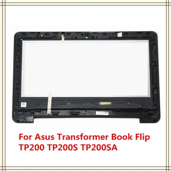 

For Asus Transformer Flip Book TP200 TP200S TP200SA LCD Display Touch Screen Digitizer Assembly with Bezel free shipping