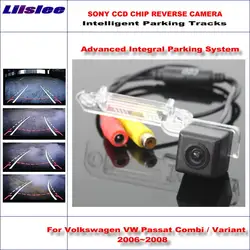 Liislee Intelligentized Реверсивный сзади камера для Volkswagen Passat Combi/вариант 2006 ~ 2008 заднего вида динамический руководство треков