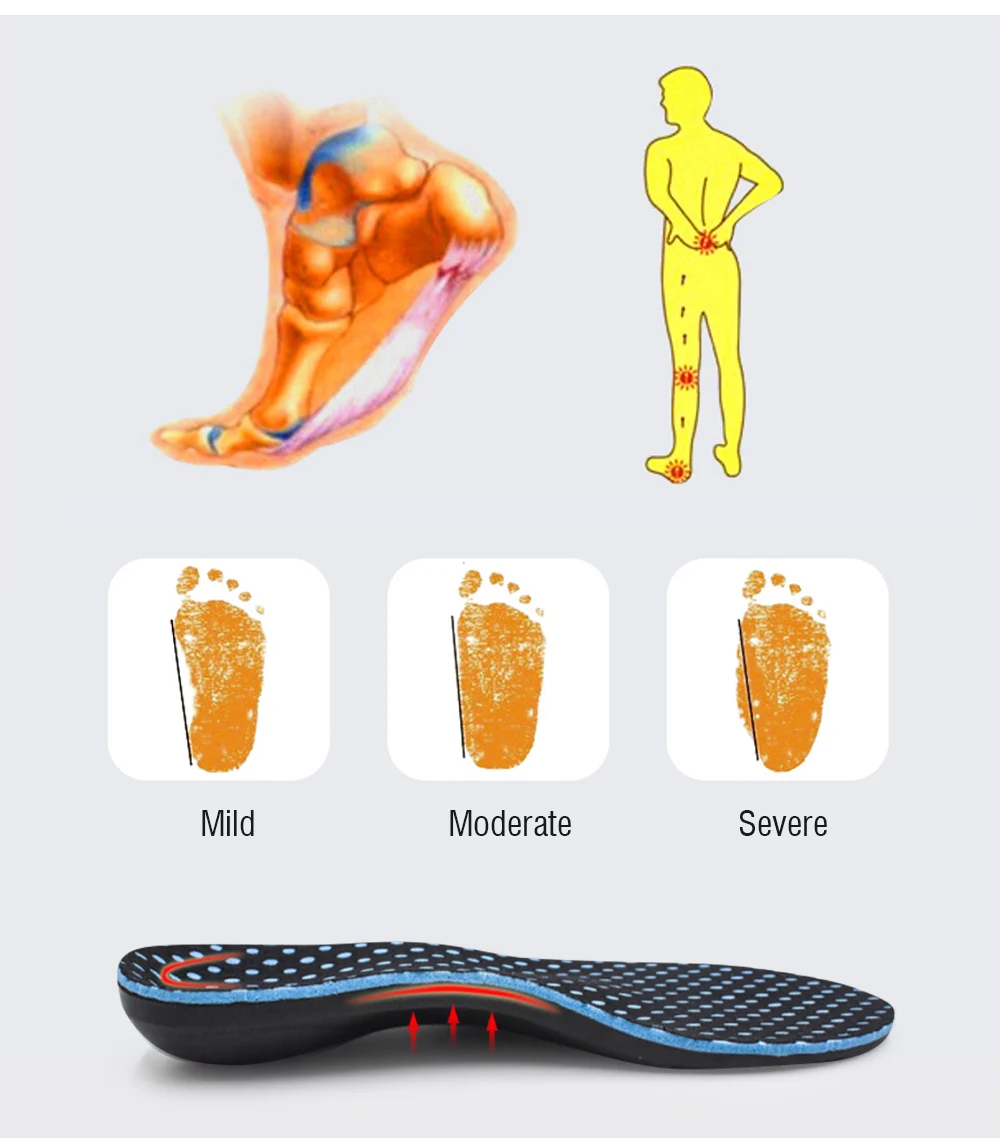 Sunvo Детские стельки для поддержки свода стопы для детей дезодорирующие ортопедические подушечки для коррекции стопы ортопедические стельки для ухода за ногами