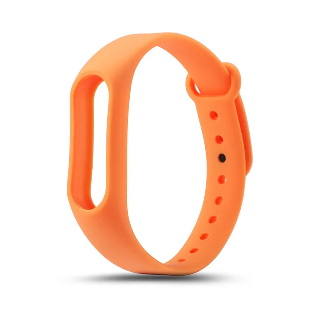 Сменный смарт-браслет для mi Band 2, ремешок, силиконовые аксессуары, браслет для Xiaomi mi Band 2, цветной ремешок на запястье - Цвет ремешка: Orange