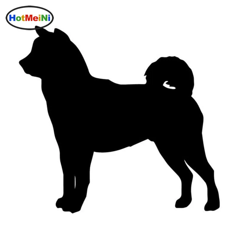 Наклейки HotMeiNi Shiba Inu стикер на машину с собакой интересные Мультяшные