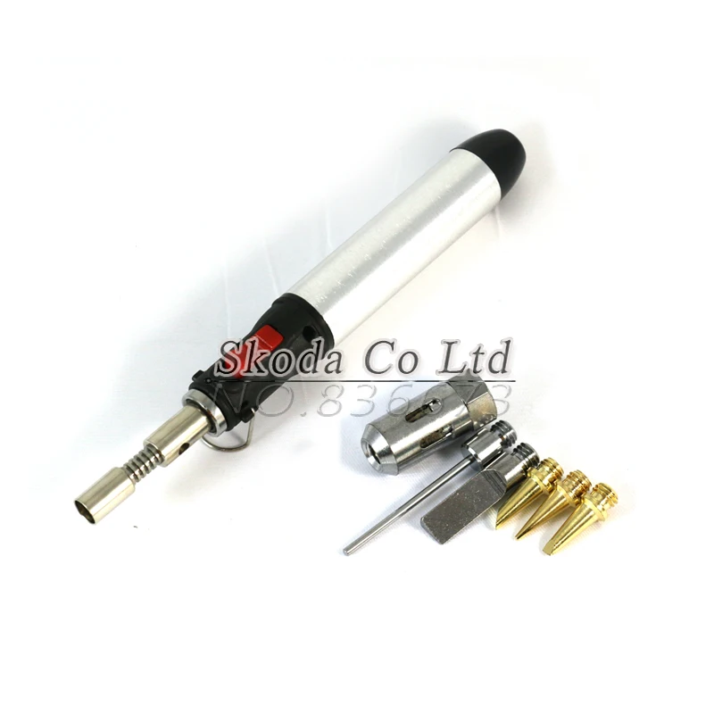 Cordless Welding Pen Burner Butane Gas Blow Torch Soldering Solder Iron