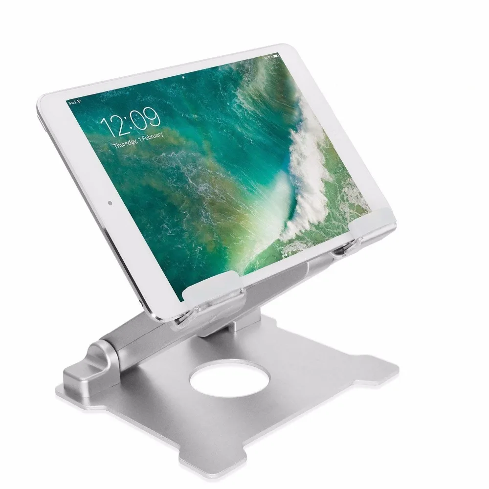 

Foldable Tablet Stand Desktop Holder Height Adjustable Multifunction Aluminum Alloy Laptop Cooling Stand for iPad Pro 7-13 inch