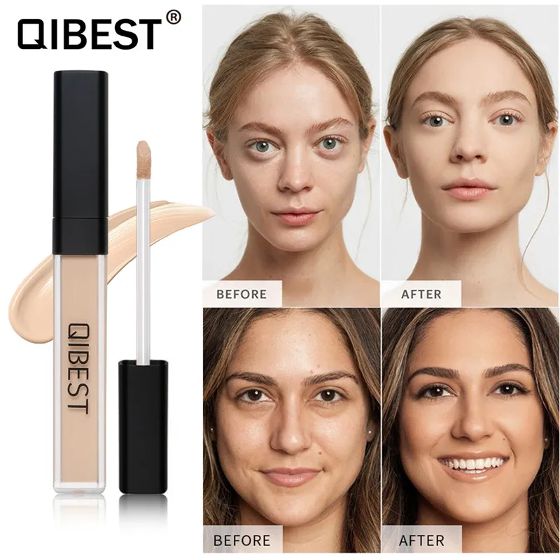 Face Make Up Concealer Makeup Liquid Contouring Brushes Foundation Waterproof Full Cover Dark Circles Cream Women Cosmetic