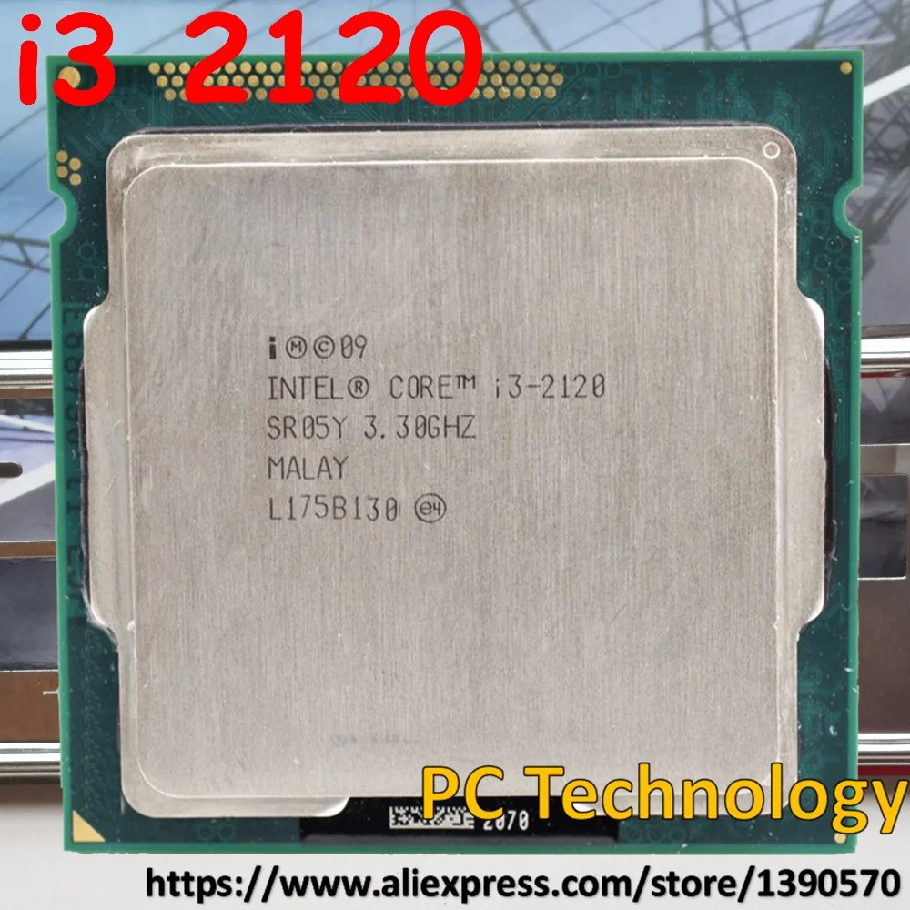 

Original Intel i3 2120 CORE 3.30GHz 3M LGA1155 65W desktop Dual Core CPU i3-2120 Free shipping