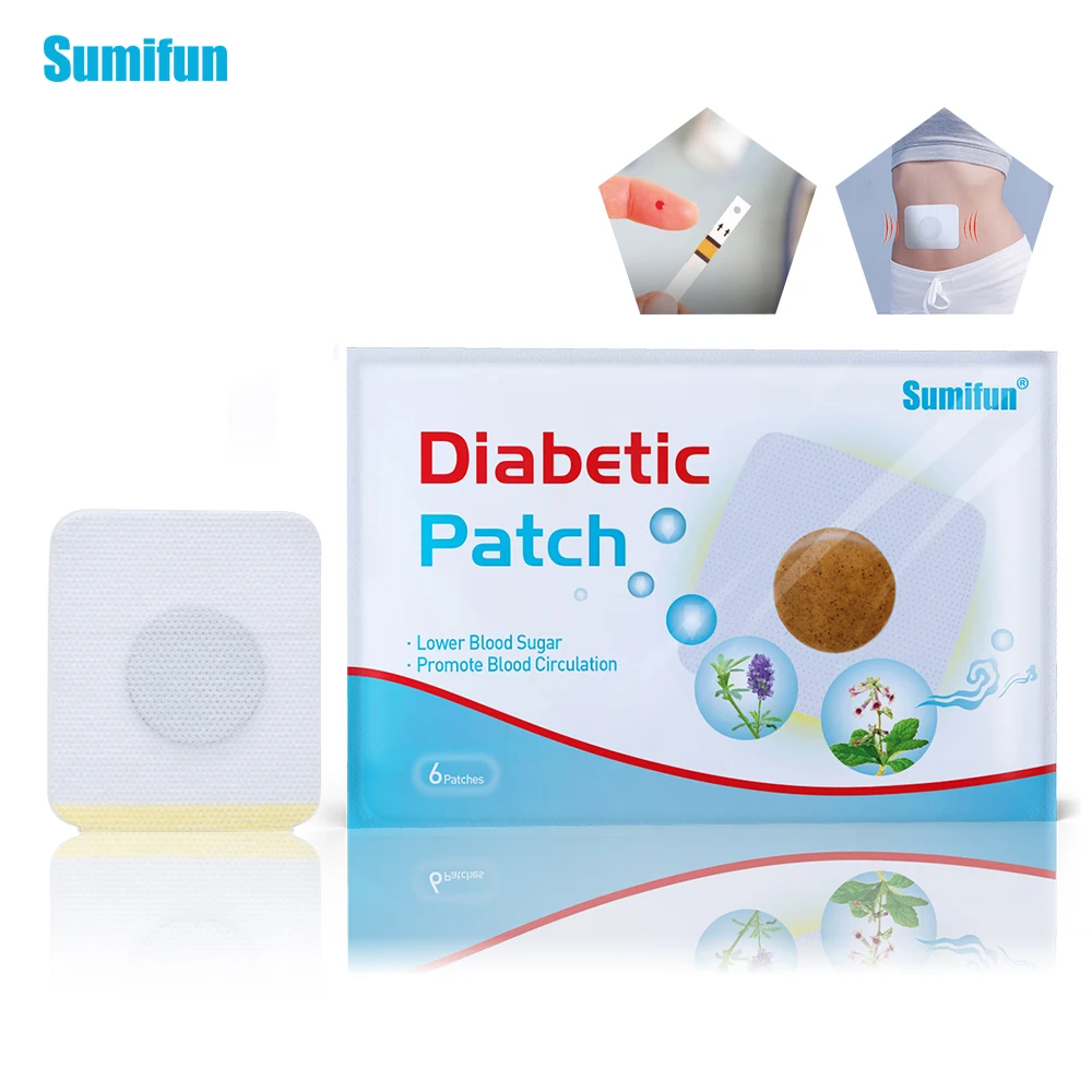 

Sumifun 30Pcs Diabetic Patch Chinese Natural Herbal Cure Blood Glucose Treatment Sugar Balance D1791