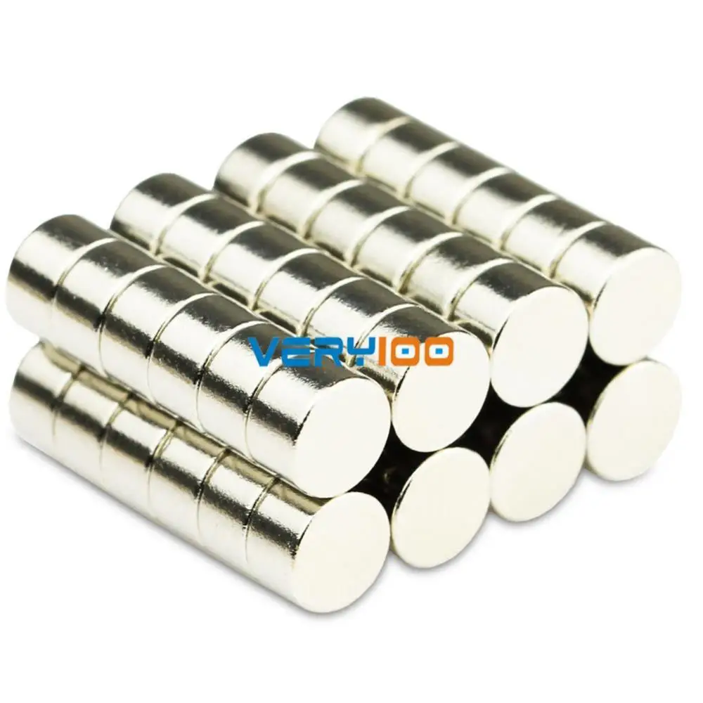 Neodymium Disc Magnets 5mm Dia x 3mm Thick Grade N50 Small /& Strong Round Magnet