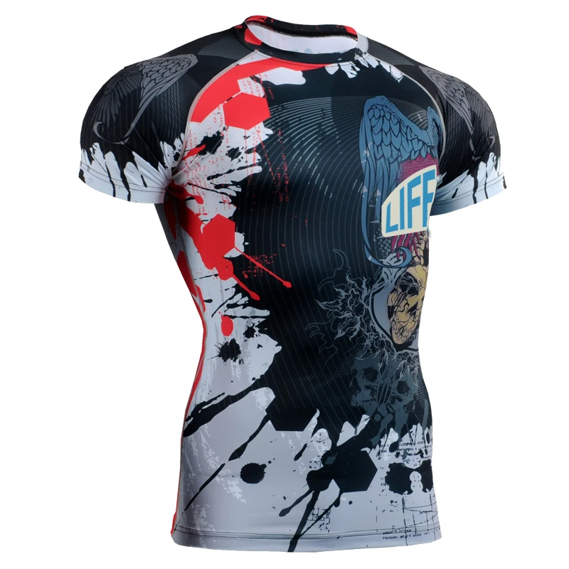 newest style men running clothes allover printing clothes sublimation
