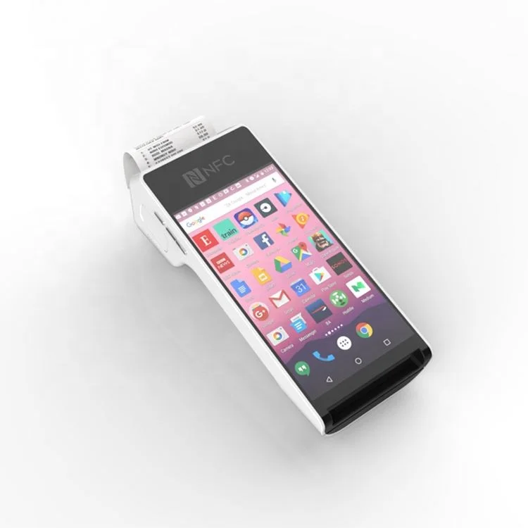 

PT50 Credit Card Payment Terminal Date Collection Bluetooth Handheld Android Machine with Printer