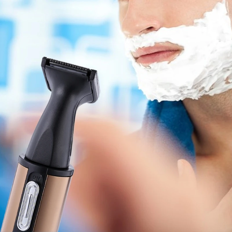 

Kemei Rechargeable Portable Nose Ear Grooming Hair Removal Trimmer Shaver For NIKAI
