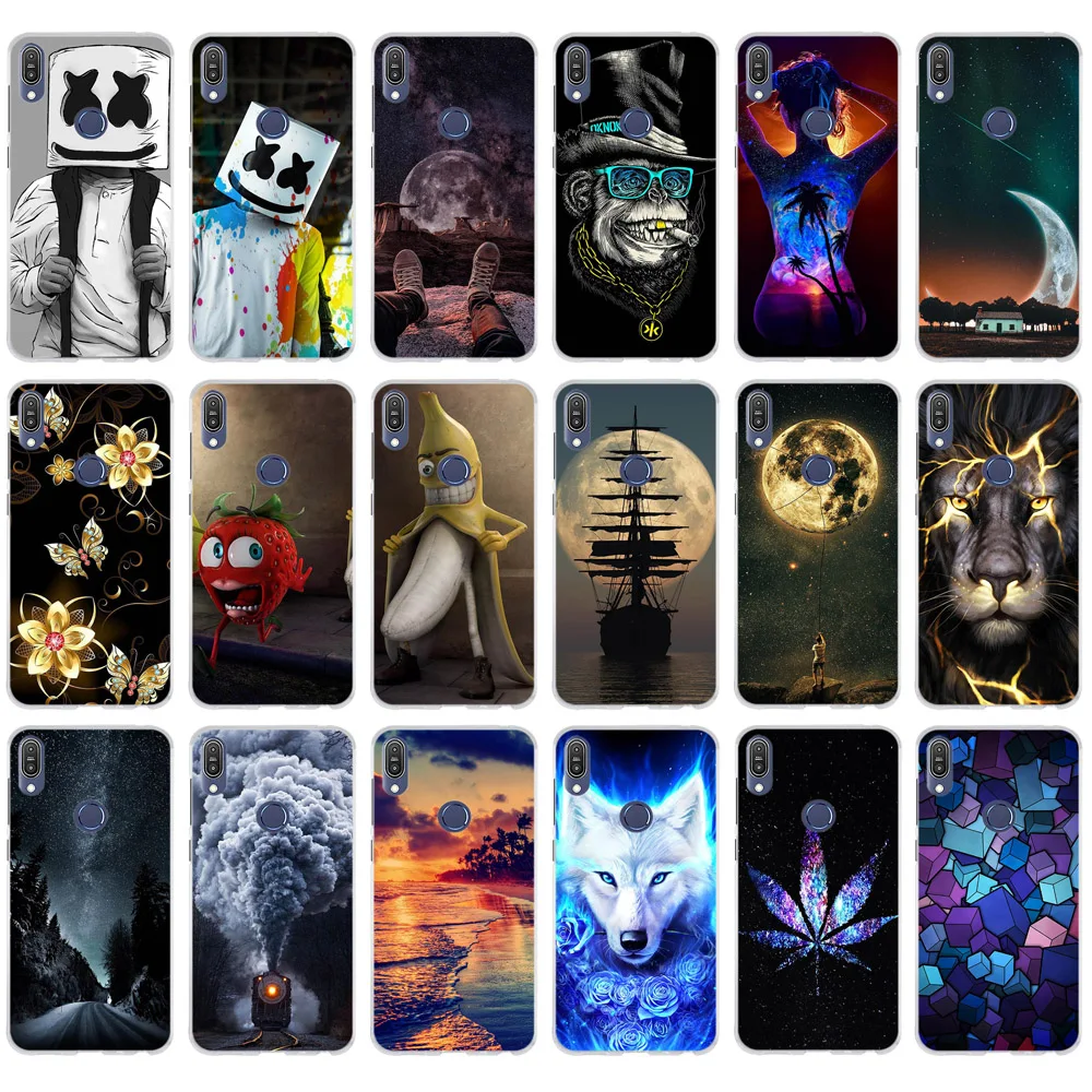 

For ASUS Zenfone Max Pro M1 ZB601KL Case Soft Thin Silicone Cases for ASUS Zenfone Max Pro M1 ZB602KL ZB 602KL X00TD Phone Cover
