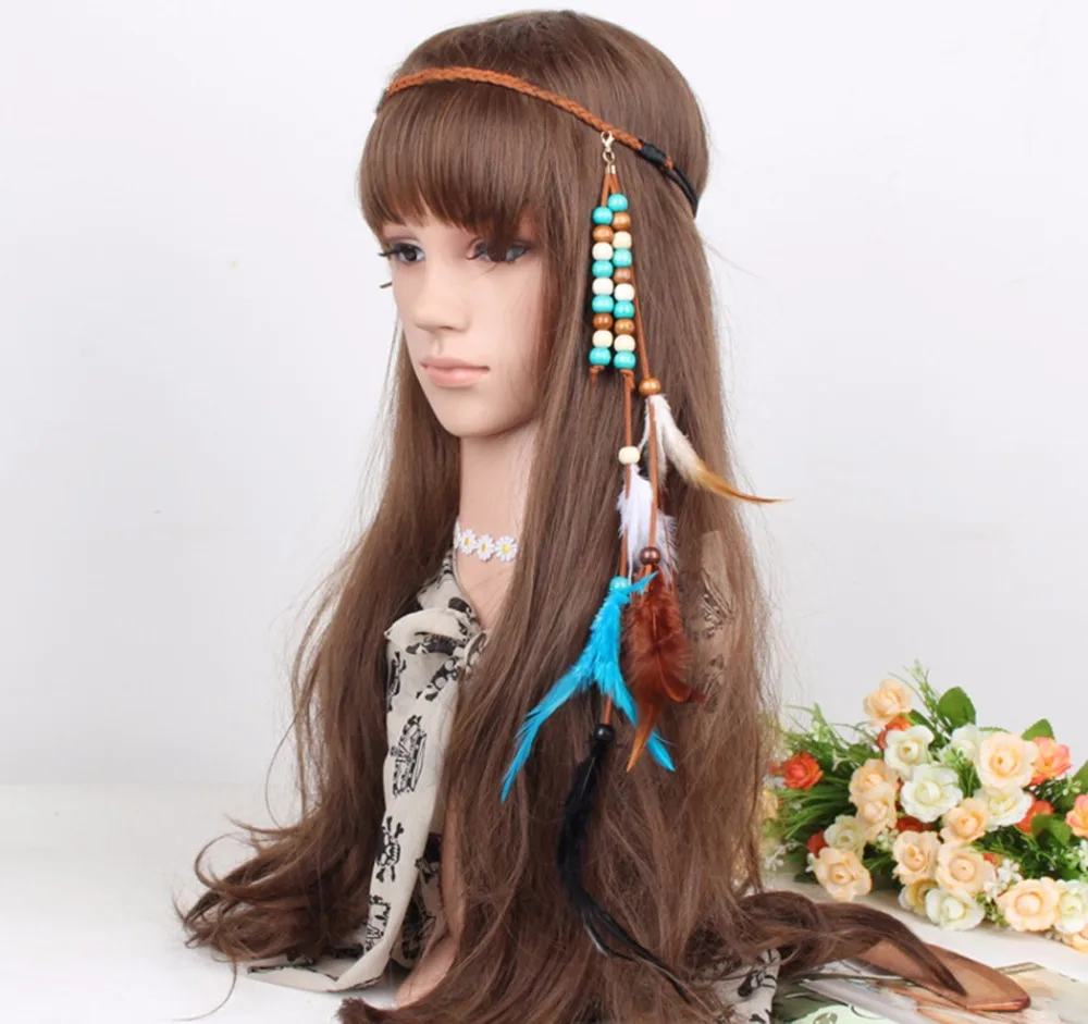 Tribal Jewelry Feather Headband Hair Accessories 2018 Festival Women