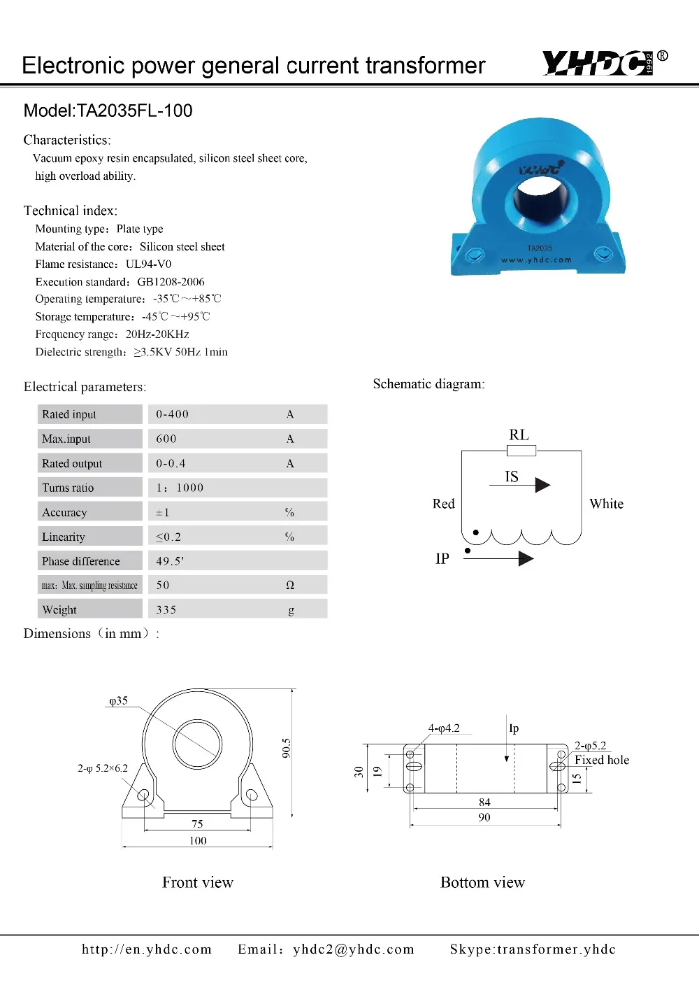 TA2035FL-100-0-400A-0-0.4A-01