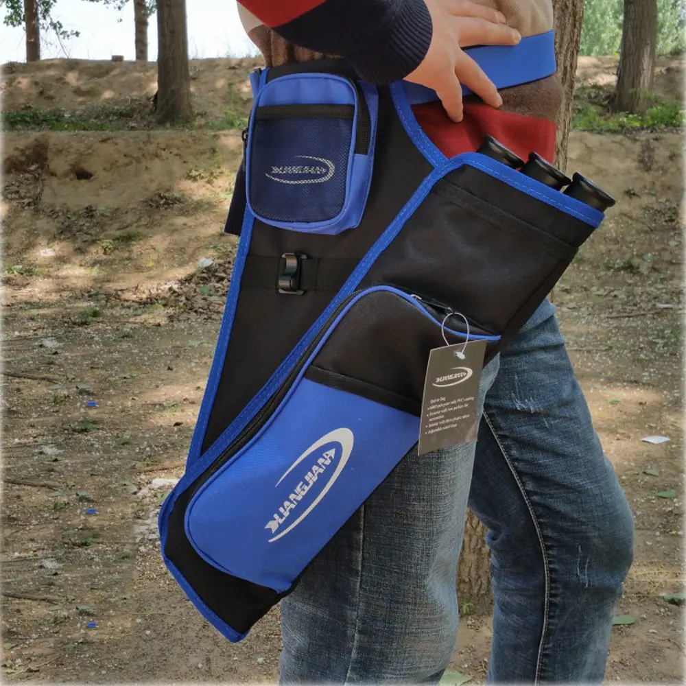 Archery-Bow-Arrow-Waist-Carrying-Archery-Quiver-Bag-Black-Blue-Red-Camo-Color-Hunting-Quiver-Four (2)
