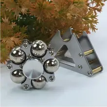 Новинка,, 1rd 5 стальной шар, колесо обозрения из нержавеющей стали, креативный Спиннер, ручной Спиннер для фокуса, уменьшающий аутизм, игрушки для снятия стресса