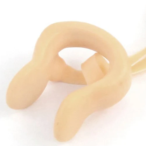 

10X Wholesale Beige Silicone Elastic Strap Dive Swimming Nose Clip Protector