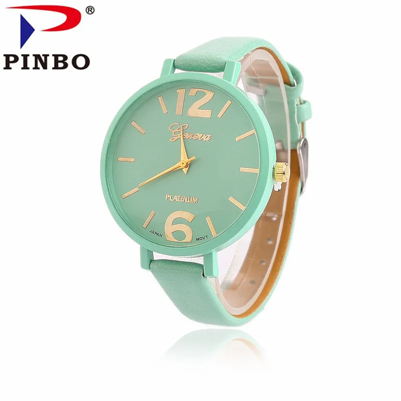 

Women watches Casual Faux Leather Analog Quartz Watch Fashion Wristwatches Ladies Watches Relogio feminino Watch Women Clock
