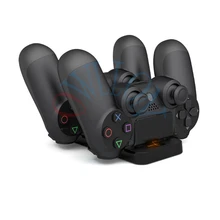 Двойной USB Зарядка Док-станция для игровые подставк для зарядки контроллера держатель для игровая приставка Сони 4 PS4 Беспроводной джойстика пульта Зарядное устройство