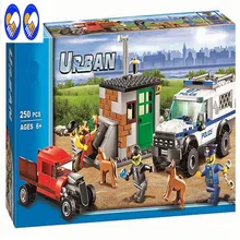 A Toy A Dream Compatible Lepin City blocks Block Police Dog Unit 60045 Building Bricks BELA