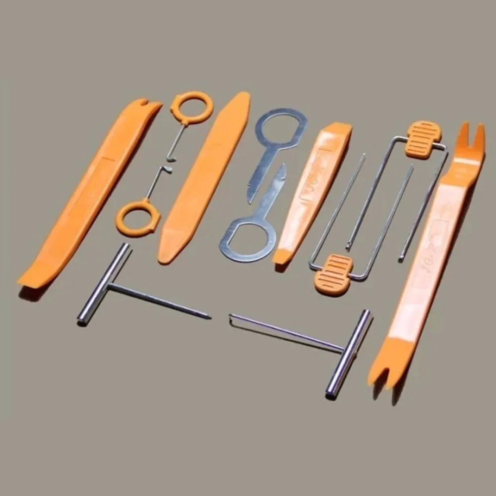 

12PCS/LOT Removal tool-Car Radio Door Clip Panel Trim Dash Audio Removal Pry Tool Kit