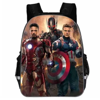 

Boys Girls Teenage Bag Mochila School Kids bag Avengers Backpack for Children Infinity War Printing Cartoon Children School Bags