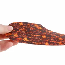 Sıcak satış 41 ''Pickguard Scratch plaka akustik gitar için kendinden yapışkanlı kırmızı arka plan takım elbise gitar için(China)