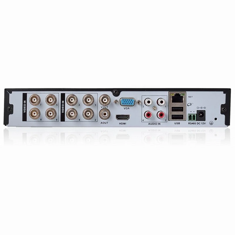 Дома 8ch видеонаблюдения Камера комплект День Ночь 600TVL 8 канальный DVR 1 ТБ жёсткий
