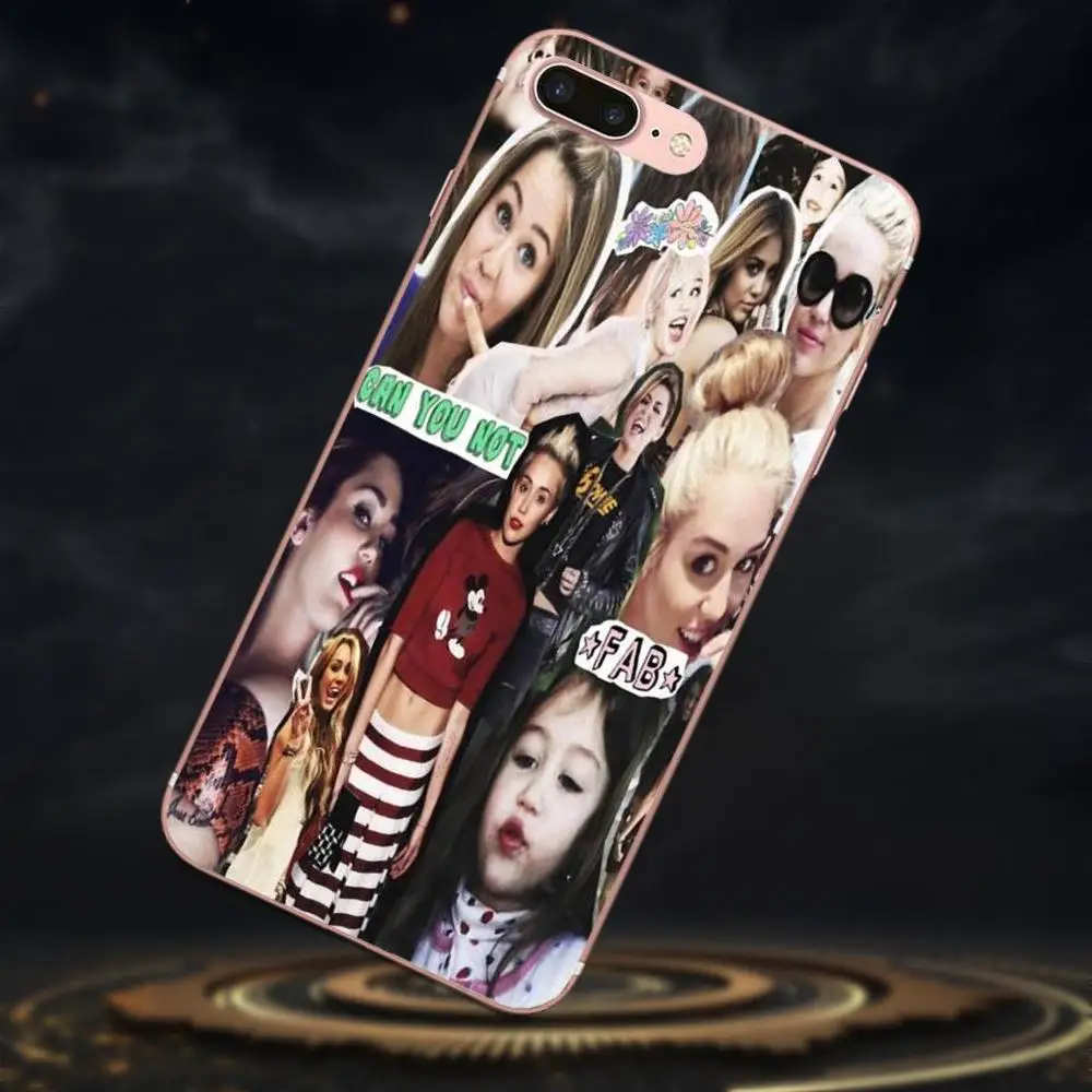 Avatar Miley Cyrus Collage Glitter Sweet For Xiaomi Note 3 4 Mi3 Mi4 Mi4C Mi4i Mi5 Mi 5S 5X 6 6X 8 SE A1 Max Mix 2 Cover Case