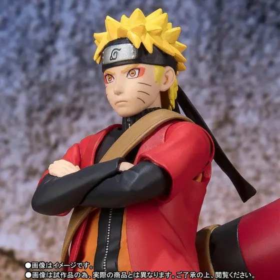 SHFiguarts Аниме Наруто Uzumaki immber re-модель 14 см фигурка игрушки