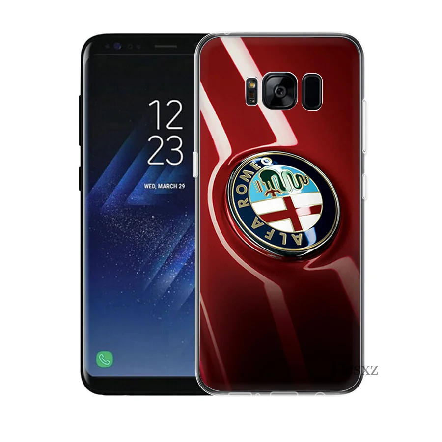Чехол с логотипом Desxz Alfa Romeo для Samsung S8 S9 S10E S10 Plus S3 S4 S5 S6 S7 Edge Note 8 9 M10 M20