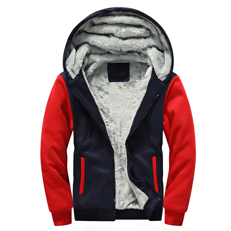 Aliexpress.com : Buy New Mens Thicken Velvet Hooded Hoodie Men Fleece ...