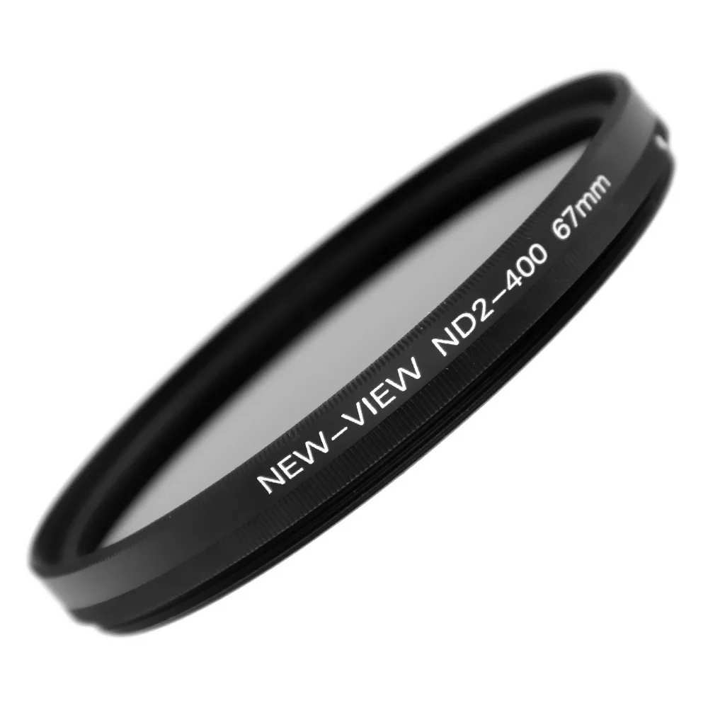 67mm ND Filter Neutral Density Slim Fader Adjustable Variable ND2 400