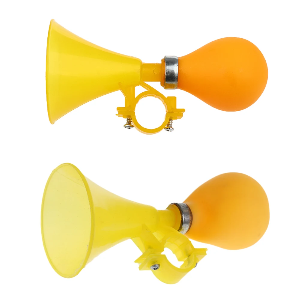 Kids Children Bicycle Scooter Bike Cycling Air Horn Squeeze Honking Horn Hooter Bugle Bell 3 Color Bicycle Bell Accessories