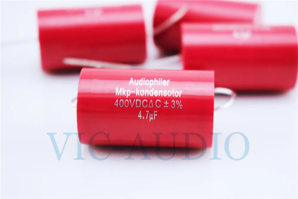 4PCS Audiophiler MKP-Kondensotor 400V 8.0uf 3/% Audio Capacitor 8uf Capacitance
