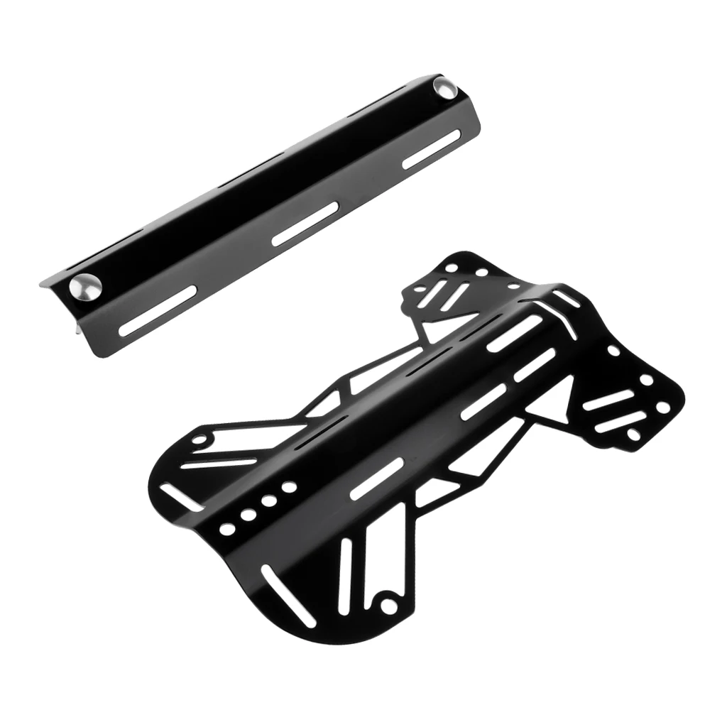 Tech Diving Aluminum Backplate & Single Tank Adapter for BCD Harness System - Durable & Long Lasting