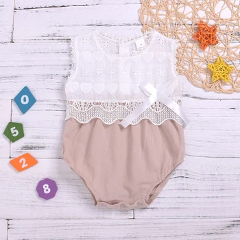 

Spring Autumn Tiered Cotton Cute Infant Baby Girl Clothes Lace Floral Ruffles Baby Girl Romper Cake Summer Suit Outfits 0-24M