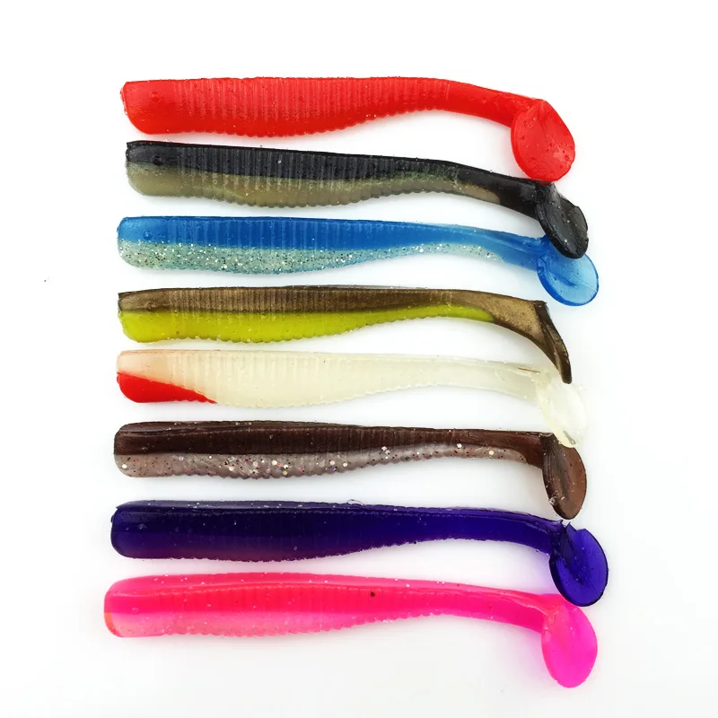 YTQHXY 5 unids/lote cebos blandos 2,8 cm 7,5g cebo de silicona iscas artificiales para pesca 8 colores aparejos de pesca Señuelos de pesca YE-339 YTQHXY 5 unids/lote cebos blandos 2,8 cm 7,5g cebo de silicona iscas artificiales para pesca 8 colores aparejos de pesca Señuelos de pesca YE-339