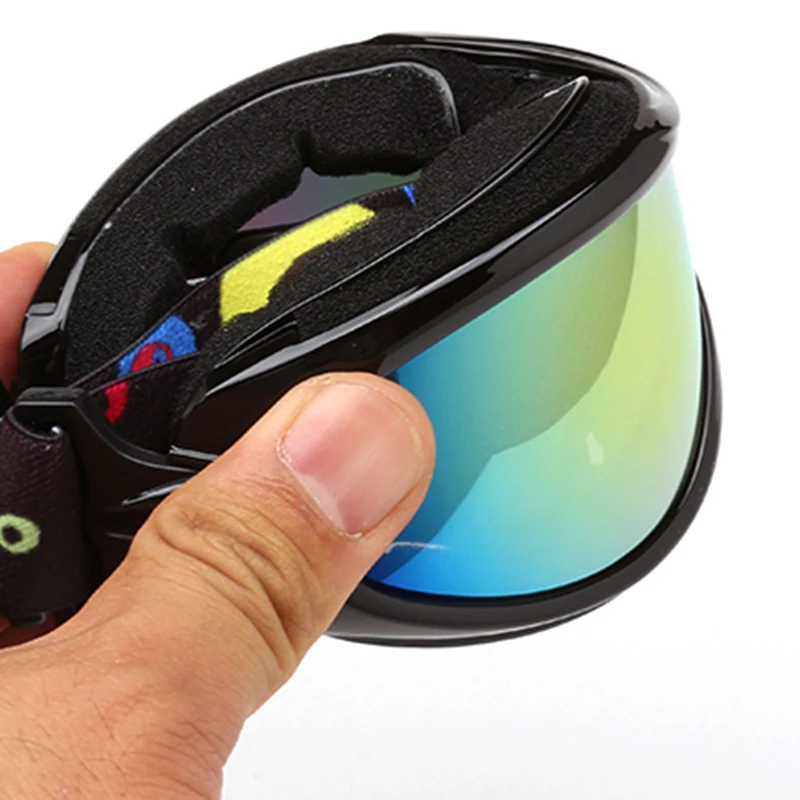 POLISI los niños de invierno de los niños gafas de esquí Snowboard nieve Skate gafas Anti-niebla UV400 de esquí de nieve Esqui gafas de protección