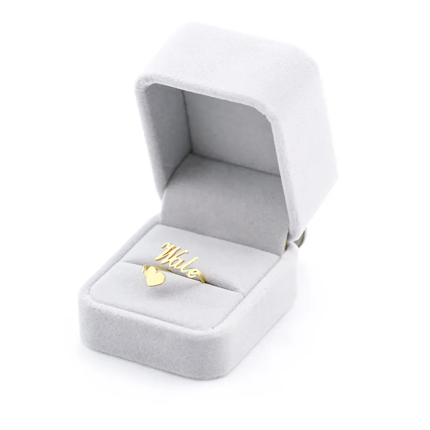 Bridal Jewelry Coordinates Custom Roman Numerals Ring Personalized Name Wedding Date Rings For Women Stackable Engagement Anel