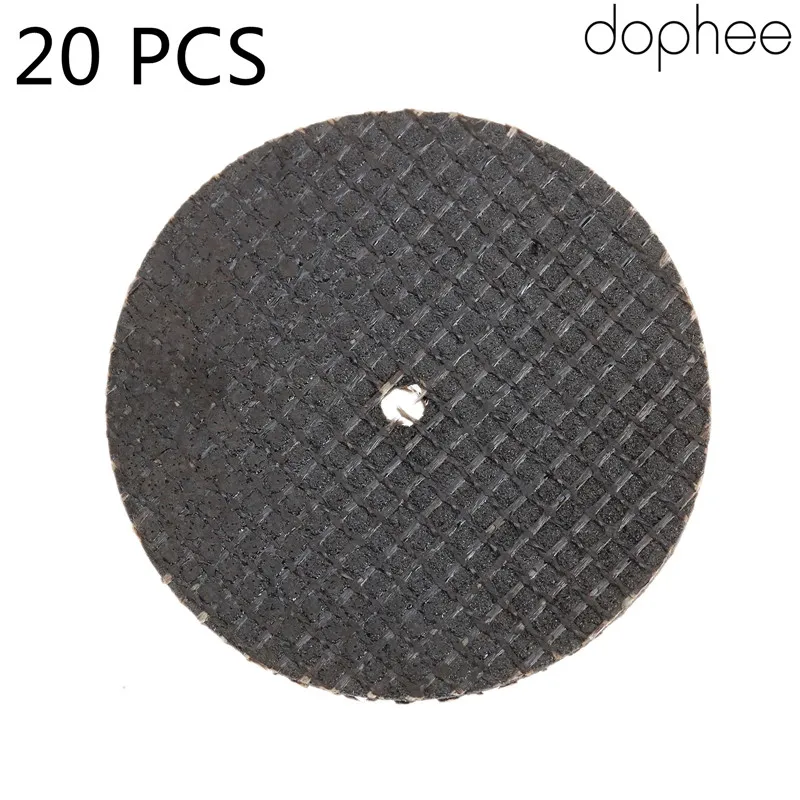 dophee 20PCS Dremel Accessories Fibre Resin Cutting Disc Cut Off Wheel