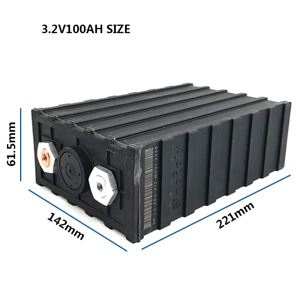 

Sinopoly 3.2V 100AH RUIXU LiFePO4 Single Cell Battery With Plastic Case