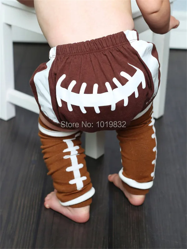 Baby Football Leg Warmer Children Football Brown Cotton Leg Warmer Baby