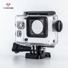 Diving Waterproof Case Charger Shell With USB Cable for SJ4000 WiFi Motorcycle Sj7000 EKEN H9 4k
