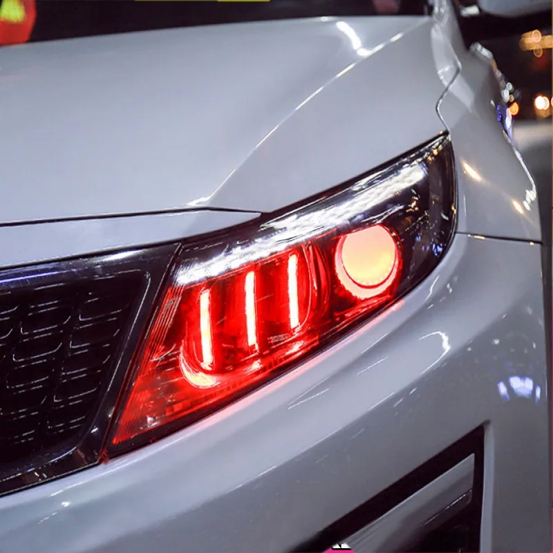 Car Styling for Kia K5 Rio Headlights 2014 2015 Korea Design K5 LED